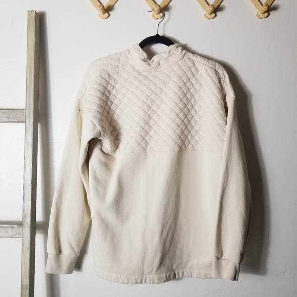 COLUMBIA WOMEN'S CREAM PULLOVER SWEATSHIRT SIZE LARGE - Picture 2 of 12